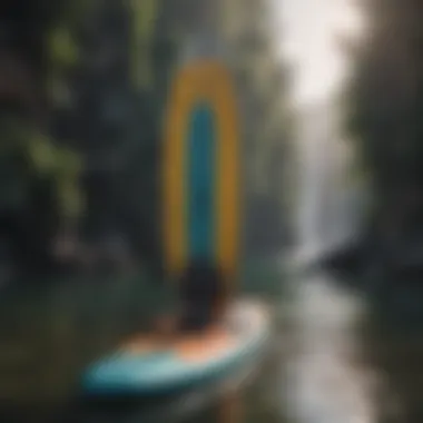 A comparison chart illustrating different paddleboard types and their uses.
