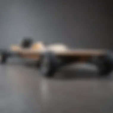Unique Design Features of Soft Top Longboards Side view of a soft top longboard demonstrating its unique design features.