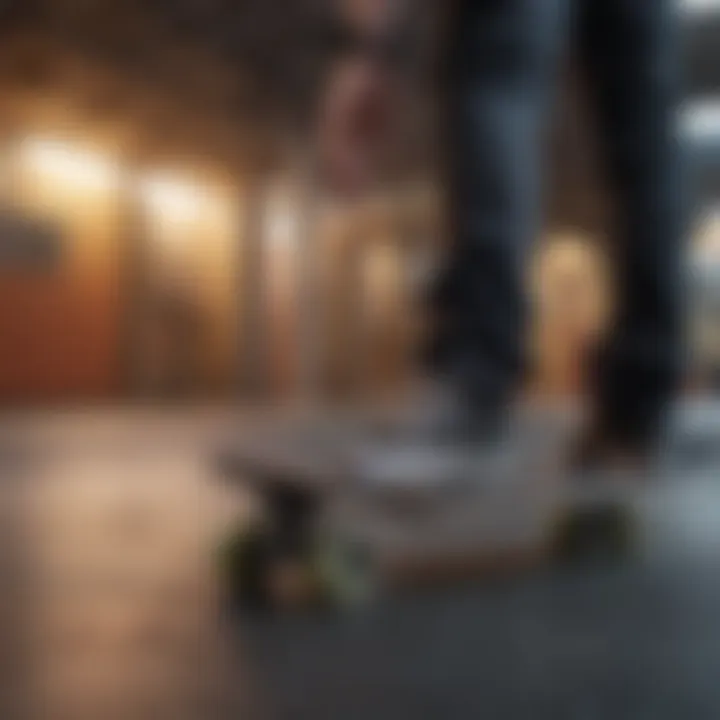 An infographic depicting trends in the skateboarding industry
