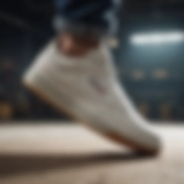 Close-up of the Reebok Club C Revenge's innovative sole technology