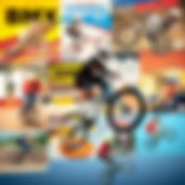 Remembering the Classics: BMX Games Through the Years A nostalgic collage of classic BMX game covers