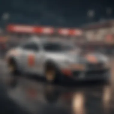 Ultimate Drifting Experience A gaming setup showcasing a drifting simulator