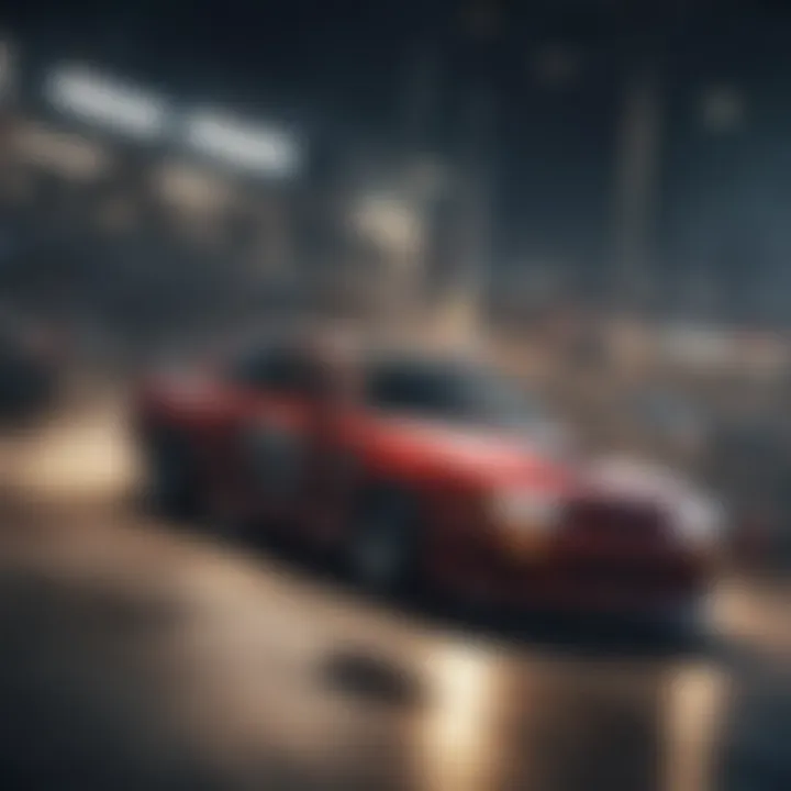 A collage of popular drifting game titles