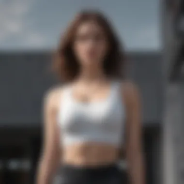 Minimalist Chic Crop Top in Monochrome Minimalist Chic Crop Top in Monochrome