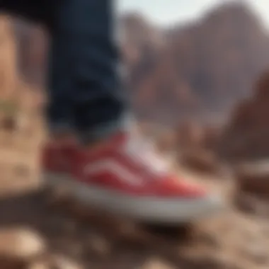 Vans Chunky Shoes in Action on Extreme Terrain