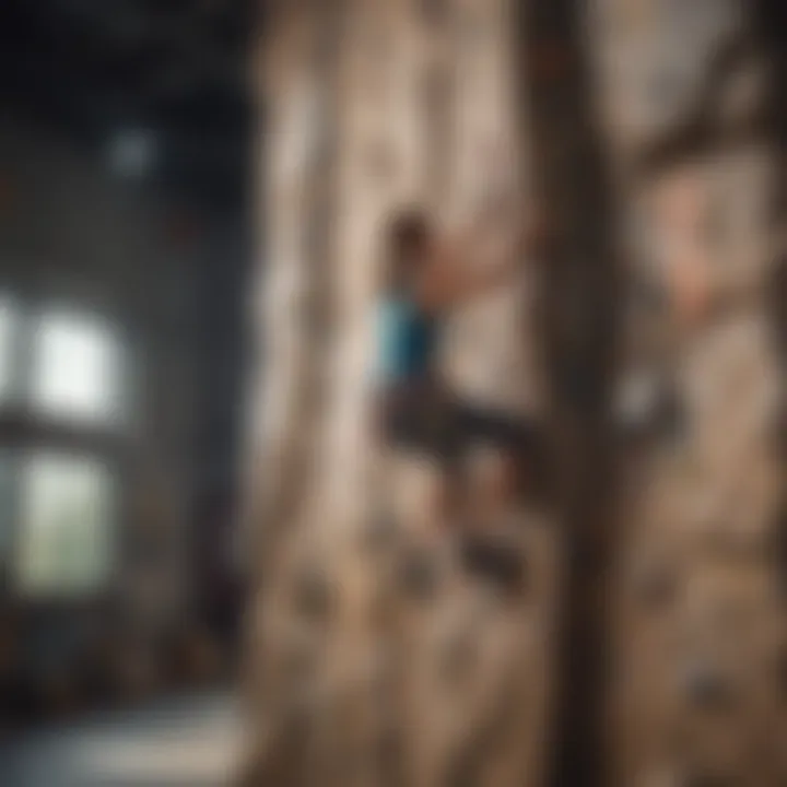 Exciting Indoor Rock Climbing Wall