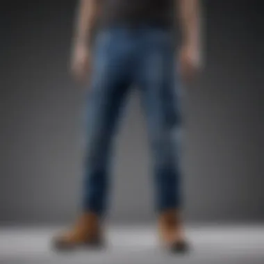 Intricate Design: Nike Cargo Jeans Nike Cargo Jeans Detailing