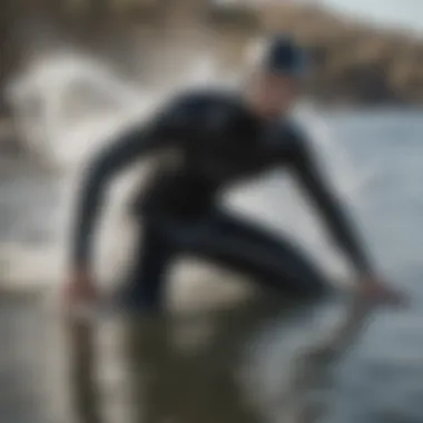 An infographic showing the impact of proper wetsuit footwear on performance