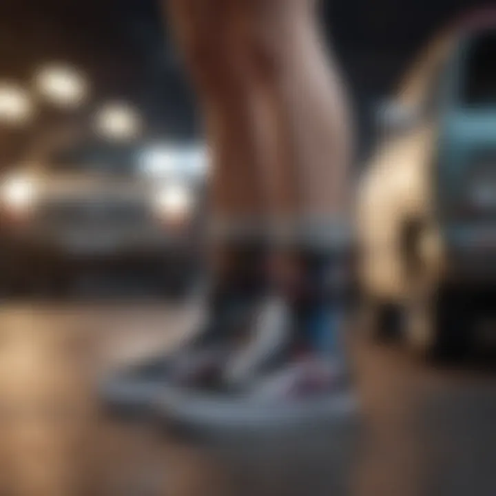 Fashionable Vans Canoodle Socks Collection