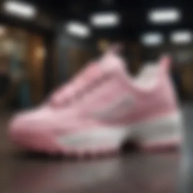 Fila Disruptor 2 Pink and White - Timeless Appeal