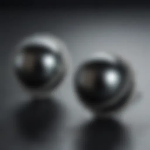 Exquisite Black Pearl Earrings