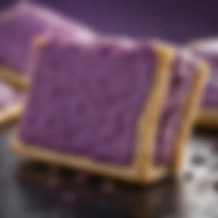 Purple pop tart flavor explosion