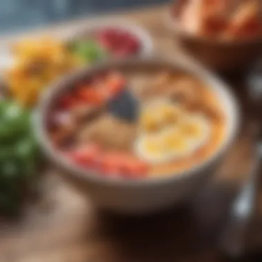 Nutrient-Rich Morning Delight Delicious healthy smoothie bowl breakfast