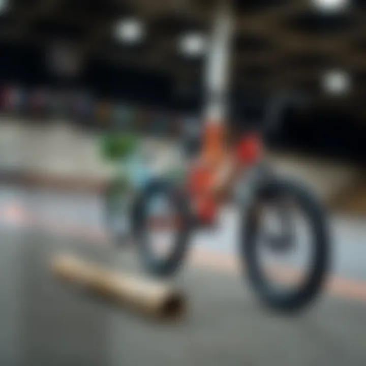 Comparison chart of recommended BMX models for different skill levels