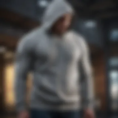 Grey Pullover Hoodie Comfort and Fashion Fusion