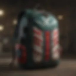 Dynamic Hero Academia Backpack design showcasing versatility and resilience