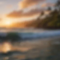 Sunset Over Honolua Bay Maui