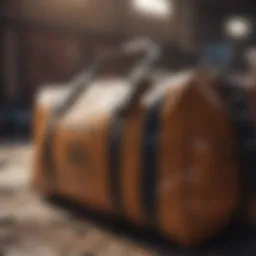 Innovative Closure System of Spray Ground Duffle Bag