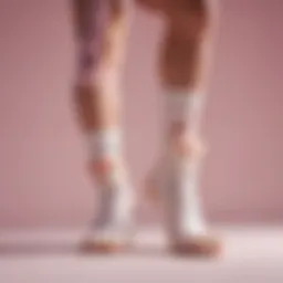 Innovative Nike Ice Cream Socks Showcase Abstract Artistry