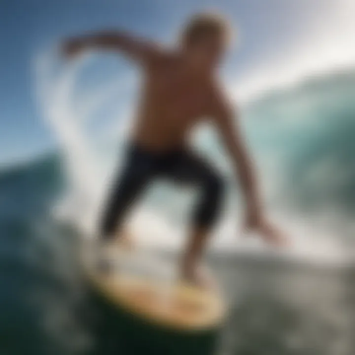 John John Florence in action demonstrating fin performance