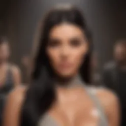 Elegant Kardashian Fashion Evolution