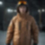 Innovative snowboarding jacket by LL Bean