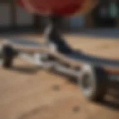 Essential Longboarding Gear for Optimal Performance Close-up of high-quality longboarding gear laid out on a wooden surface