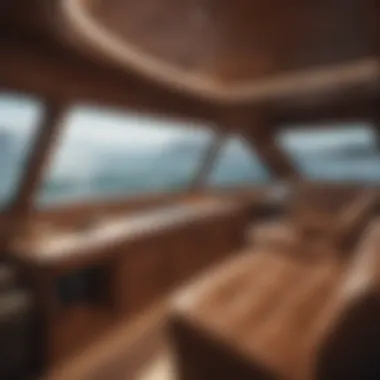 Luxurious Wakesurf Boat Interior