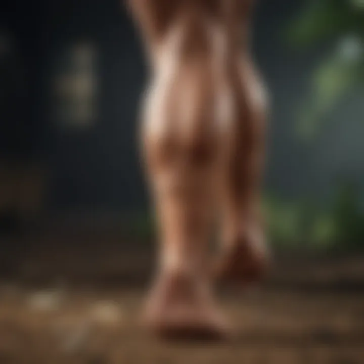 Herbal remedies for relieving calf muscle cramps