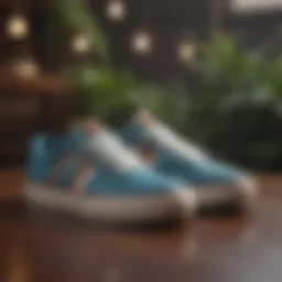 Vibrant Maui and Sons skate shoes showcasing unique design
