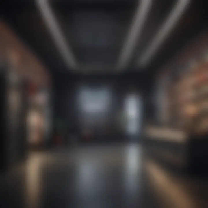 Minimalist Herschel store interior design