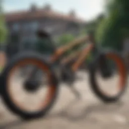 Sleek design of the Monza BMX showcasing its frame and color options