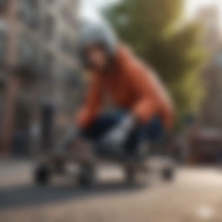 Safety gear for skateboarding