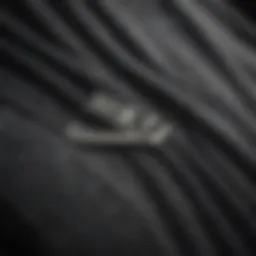 Nike Basic Sweatshirt fabric texture close-up