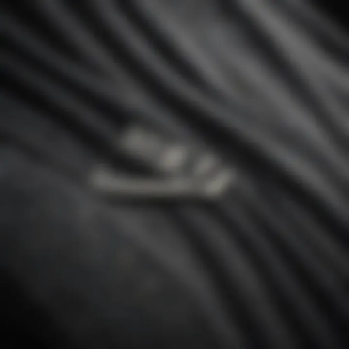 Nike Basic Sweatshirt fabric texture close-up