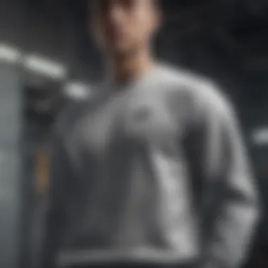 Sleek and Minimalistic Design Nike Basic Sweatshirt minimalistic design feature
