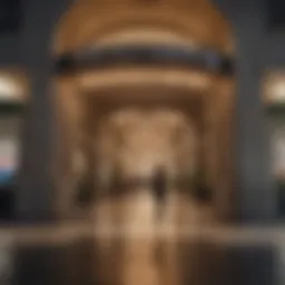 Luxurious NorthPark Mall Entrance