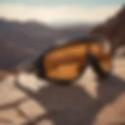 Sleek Oakley Sunglasses Goggles in Motion