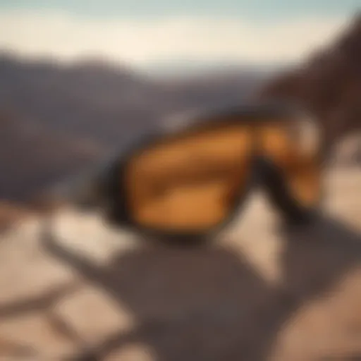 Sleek Oakley Sunglasses Goggles in Motion