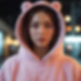 Pastel Dream: Teddy Fresh Hoodie