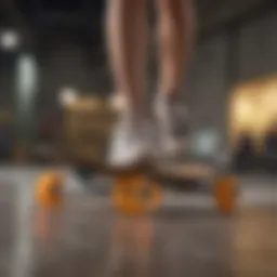 Penny board showcasing its compact design and vibrant colors