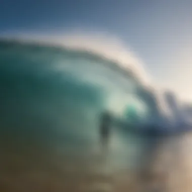 Surfer's Perspective of Wave Breaks at Manasota Key