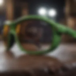 Pit Viper sunglasses store display