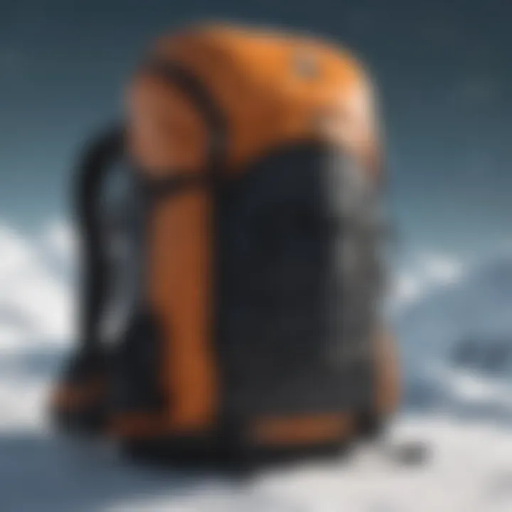 Polar expedition backpack with weather-resistant features