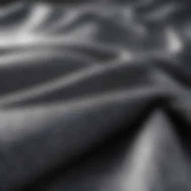 Innovative Materials for Extreme Conditions Close-up of fabric texture highlighting breathability and stretch