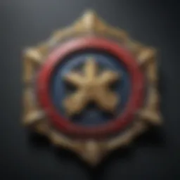 Rebellious symbol of defiance in fashion