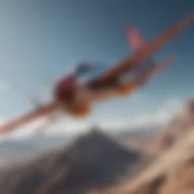 Extreme Athletes Leveraging Wing Tips for Enhanced Performance Extreme athlete utilizing Red Bull wing tips during flight