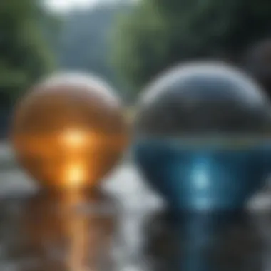 Popularity of water balls