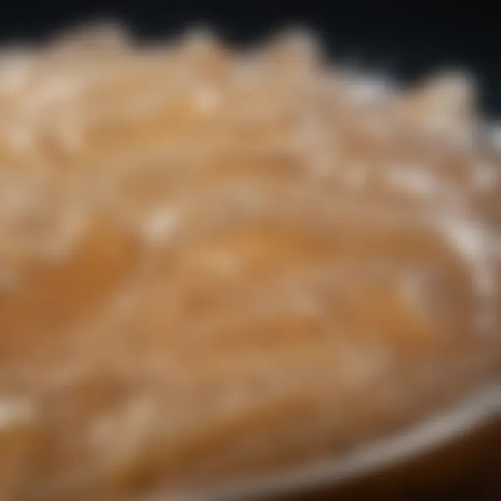 Close-up of Saphir Crème Surfine texture
