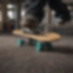 Skateboard grind stopper installation process